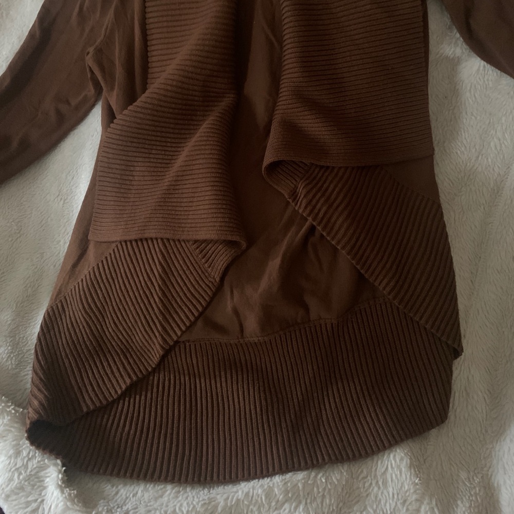 Inc International Concepts Open Front Drape Sweat… - image 3